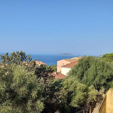 41m2 Route Des Sanguinaires Terrasse Vue Apartmán