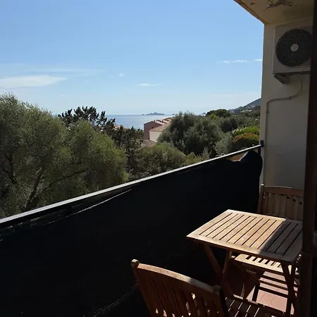 Apartmán 41m2 Route Des Sanguinaires Terrasse Vue
